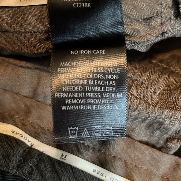 Haggar Black Pants Size 34x34 